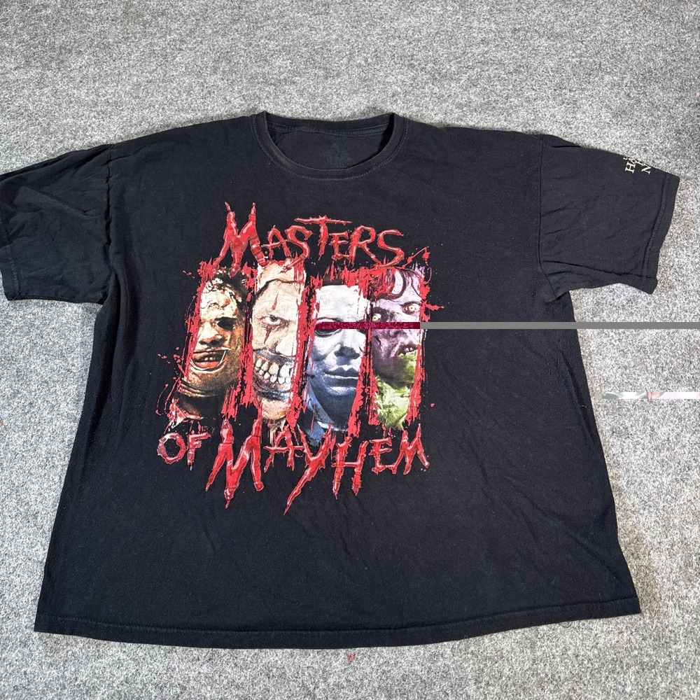 2016 Universal Studios Halloween Horror Masters Of Mayhem Size XLarge
